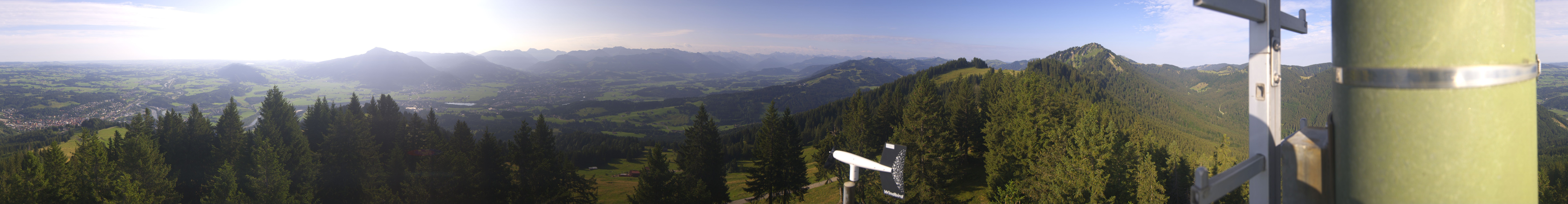 Archiv Foto Webcam Immenstadt: Panorama Bergstation Mittagbahn