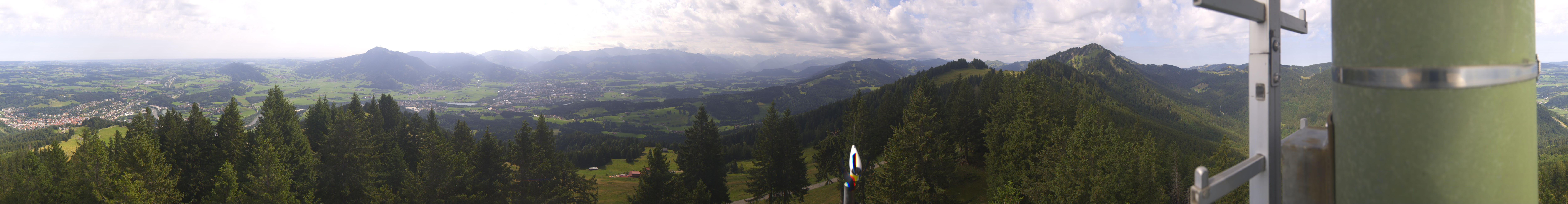 Archiv Foto Webcam Immenstadt: Panorama Bergstation Mittagbahn