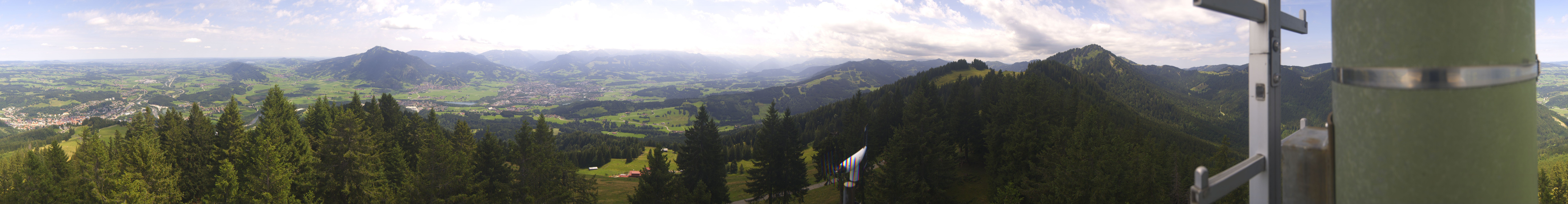 Archiv Foto Webcam Immenstadt: Panorama Bergstation Mittagbahn