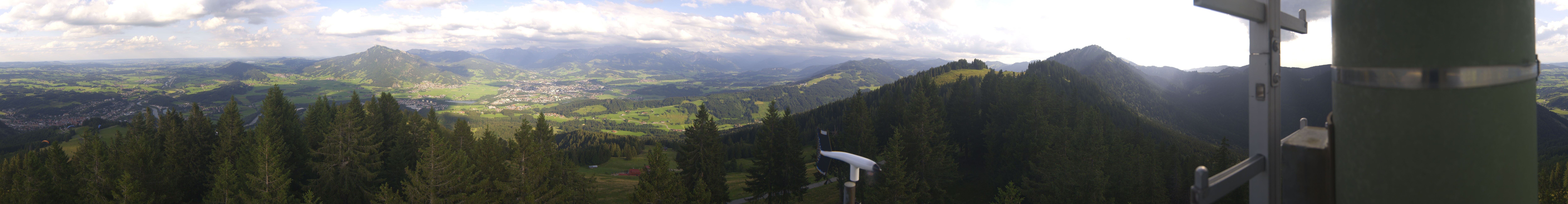 Archiv Foto Webcam Immenstadt: Panorama Bergstation Mittagbahn