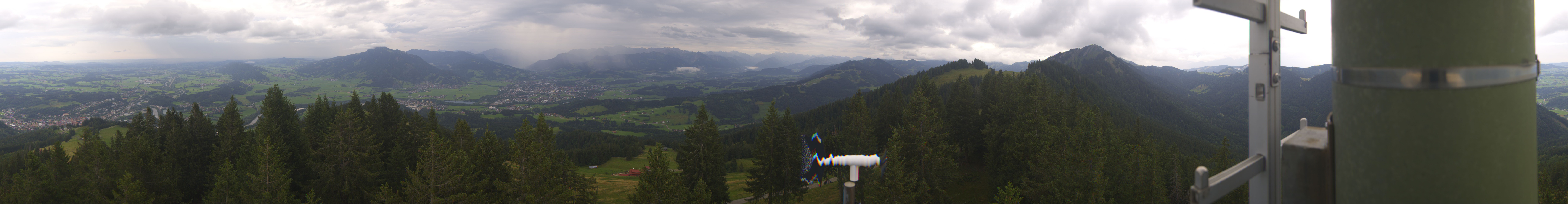 Archiv Foto Webcam Immenstadt: Panorama Bergstation Mittagbahn
