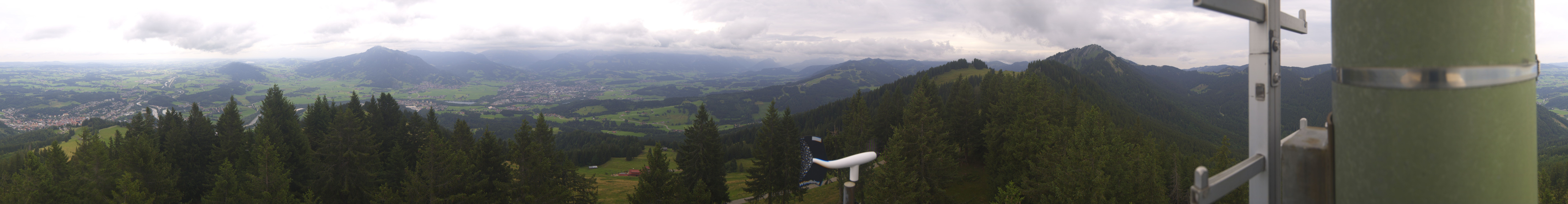 Archiv Foto Webcam Immenstadt: Panorama Bergstation Mittagbahn