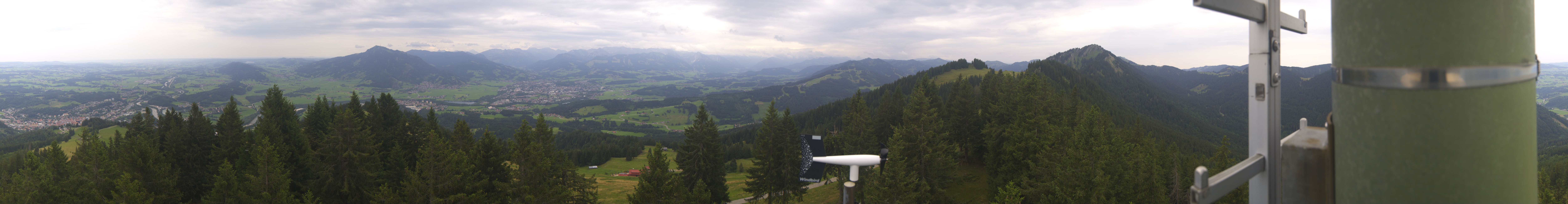 Archiv Foto Webcam Immenstadt: Panorama Bergstation Mittagbahn