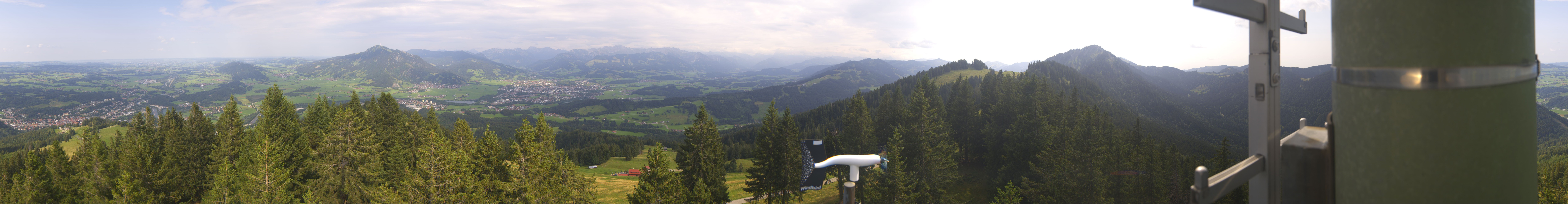 Archiv Foto Webcam Immenstadt: Panorama Bergstation Mittagbahn