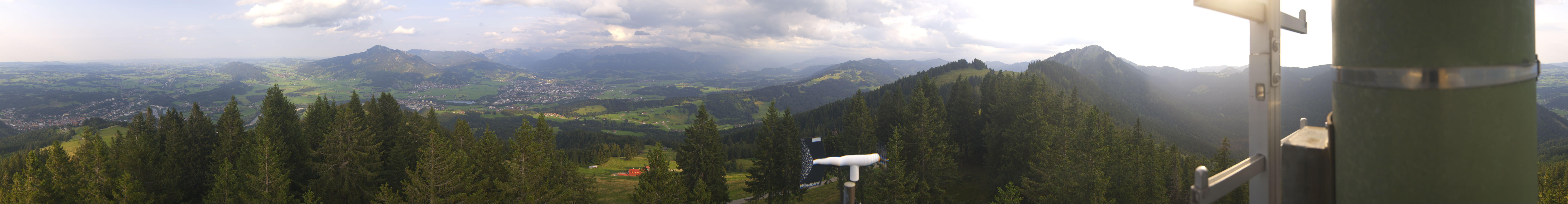 Archiv Foto Webcam Immenstadt: Panorama Bergstation Mittagbahn