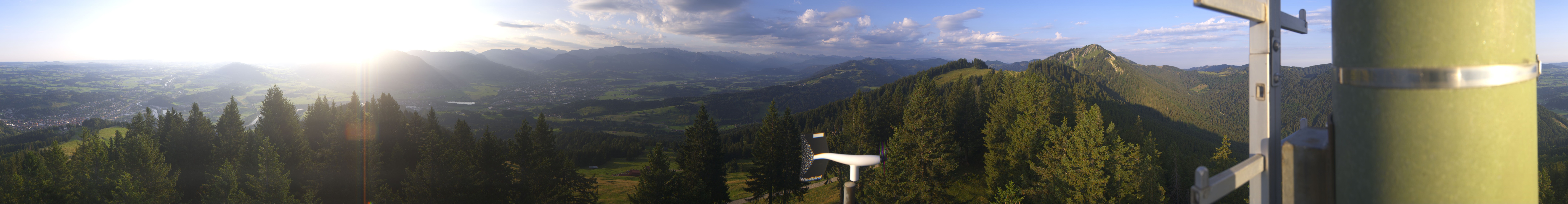 Archived image Webcam Immenstadt: Mt. Mittag Summit