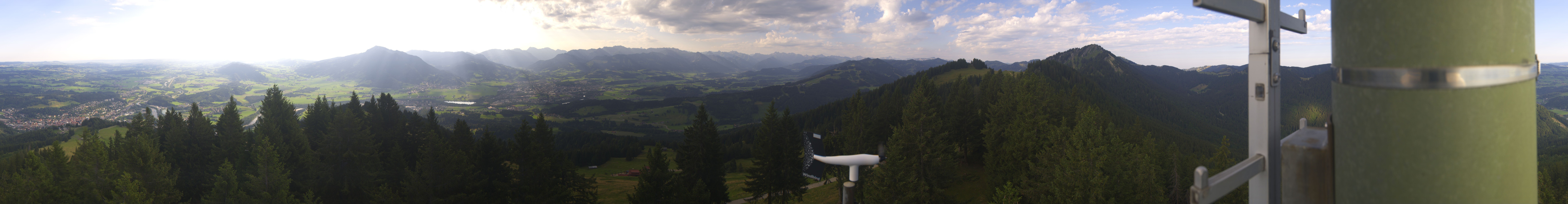 Archived image Webcam Immenstadt: Mt. Mittag Summit