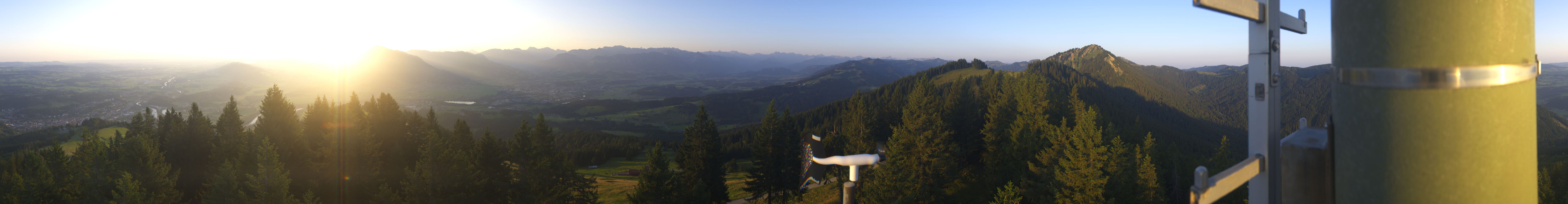 Archiv Foto Webcam Immenstadt: Panorama Bergstation Mittagbahn