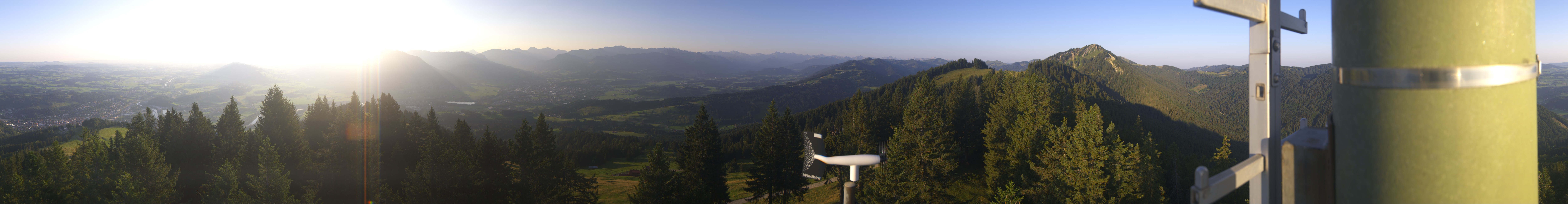Archiv Foto Webcam Immenstadt: Panorama Bergstation Mittagbahn