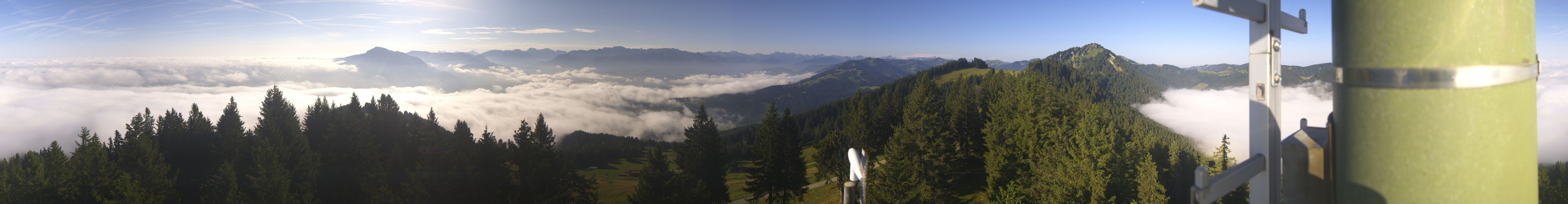 Archived image Webcam Immenstadt: Mt. Mittag Summit