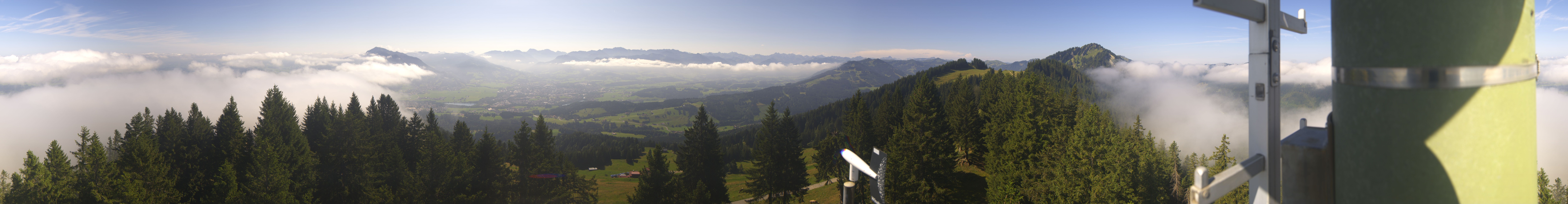 Archived image Webcam Immenstadt: Mt. Mittag Summit