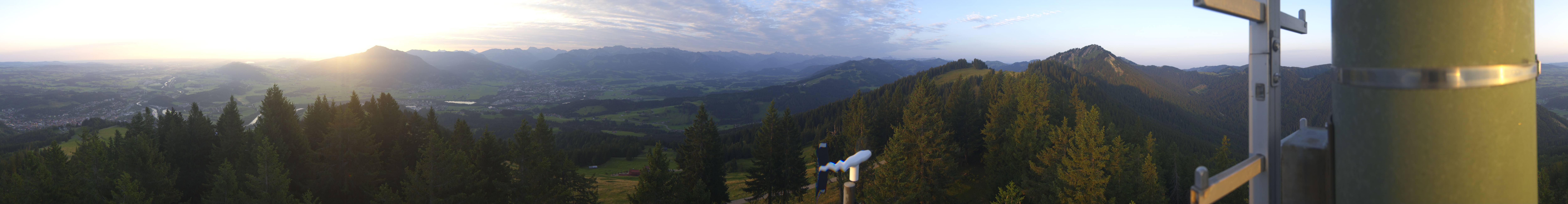 Archiv Foto Webcam Immenstadt: Panorama Bergstation Mittagbahn