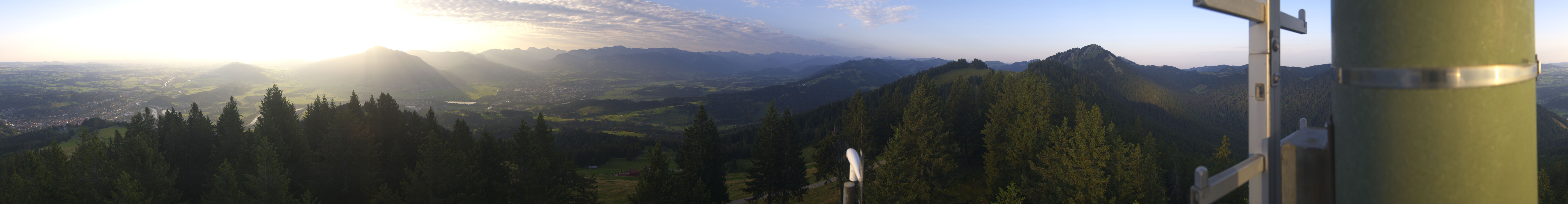 Archiv Foto Webcam Immenstadt: Panorama Bergstation Mittagbahn