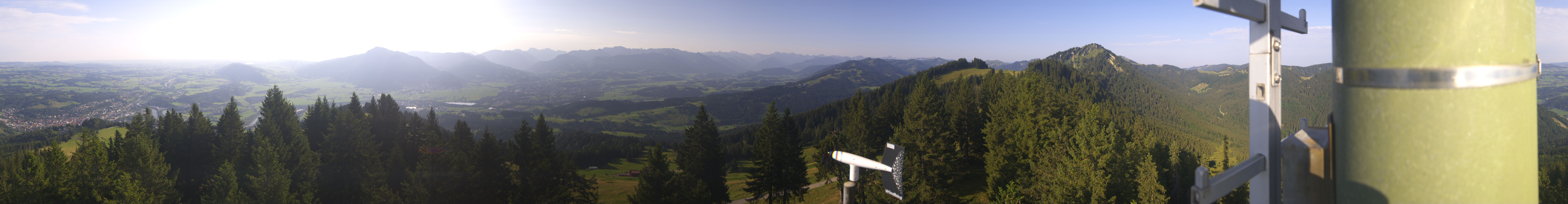 Archiv Foto Webcam Immenstadt: Panorama Bergstation Mittagbahn