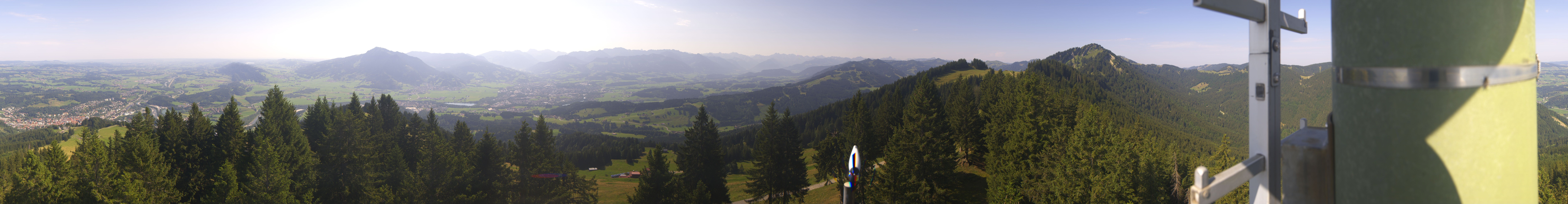 Archiv Foto Webcam Immenstadt: Panorama Bergstation Mittagbahn