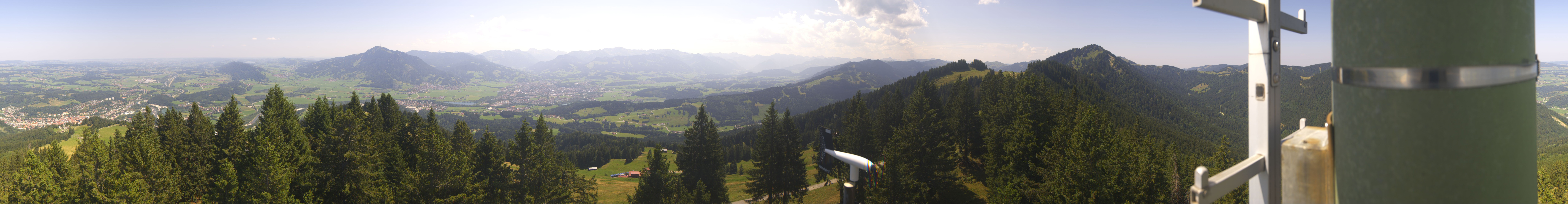 Archiv Foto Webcam Immenstadt: Panorama Bergstation Mittagbahn