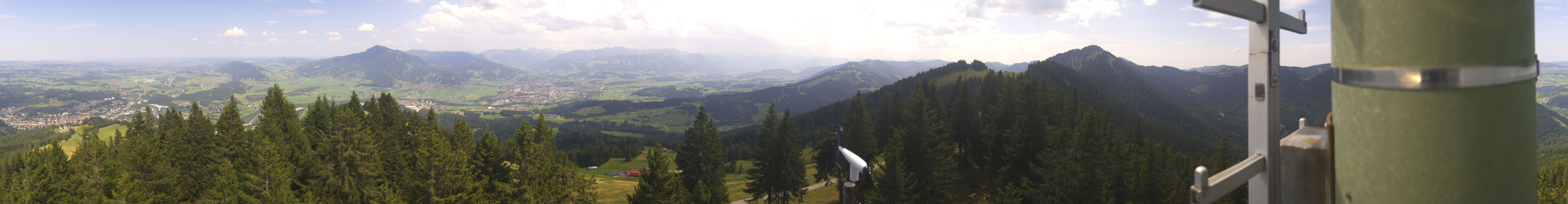 Archiv Foto Webcam Immenstadt: Panorama Bergstation Mittagbahn
