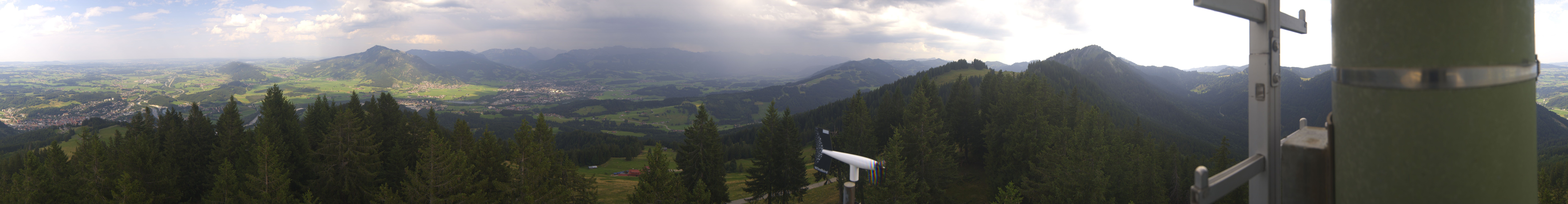 Archiv Foto Webcam Immenstadt: Panorama Bergstation Mittagbahn