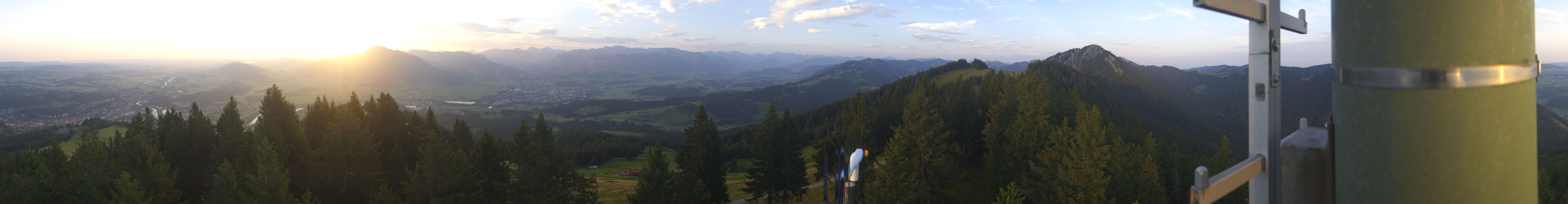 Archiv Foto Webcam Immenstadt: Panorama Bergstation Mittagbahn