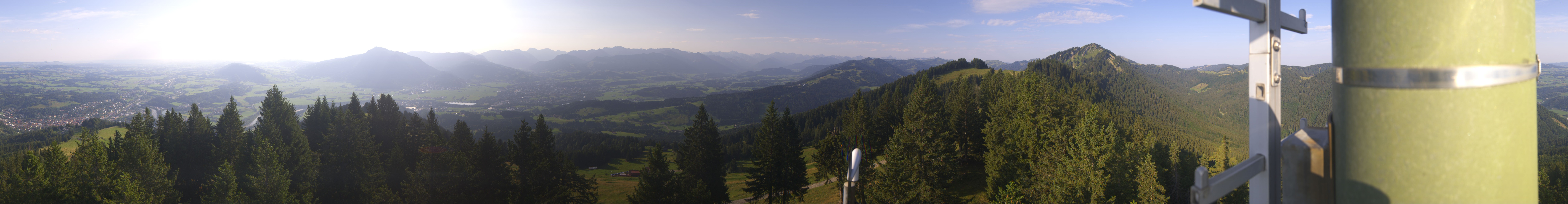 Archiv Foto Webcam Immenstadt: Panorama Bergstation Mittagbahn