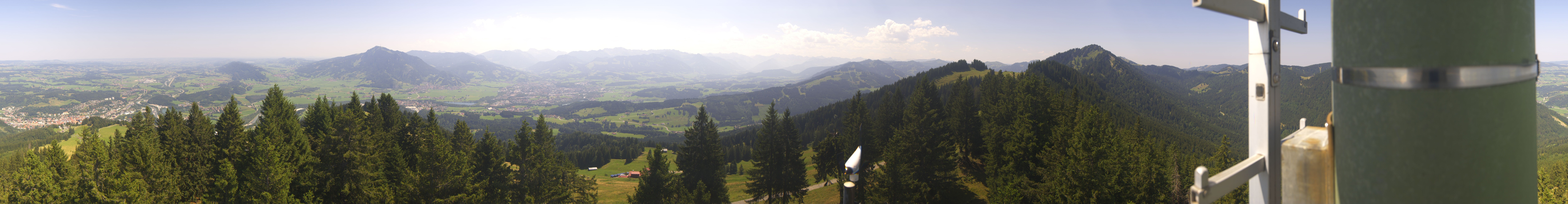 Archiv Foto Webcam Immenstadt: Panorama Bergstation Mittagbahn