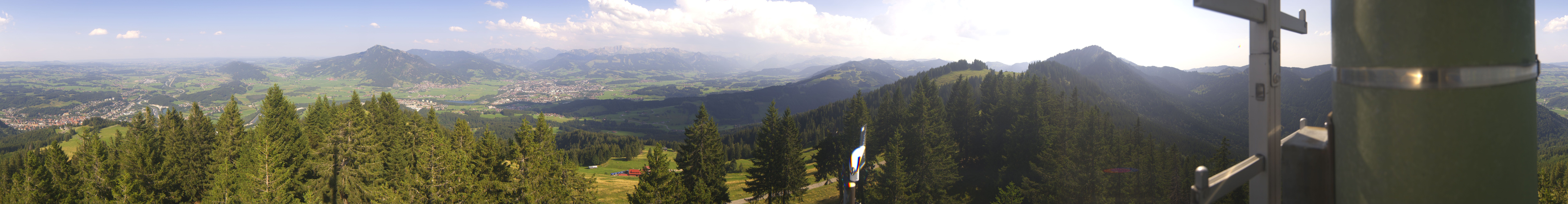 Archiv Foto Webcam Immenstadt: Panorama Bergstation Mittagbahn