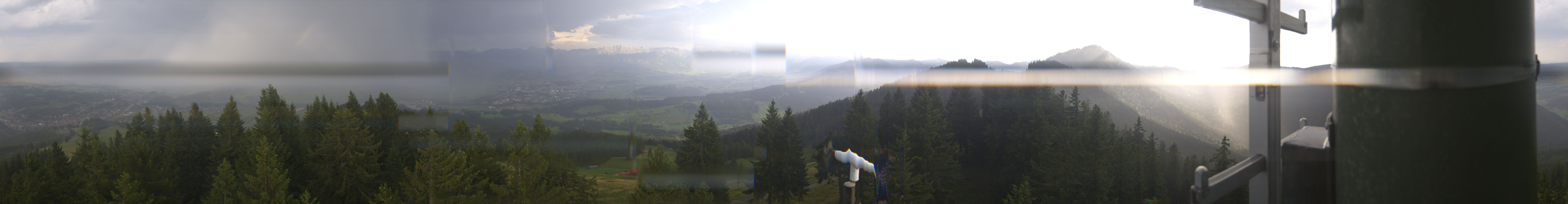 Archiv Foto Webcam Immenstadt: Panorama Bergstation Mittagbahn