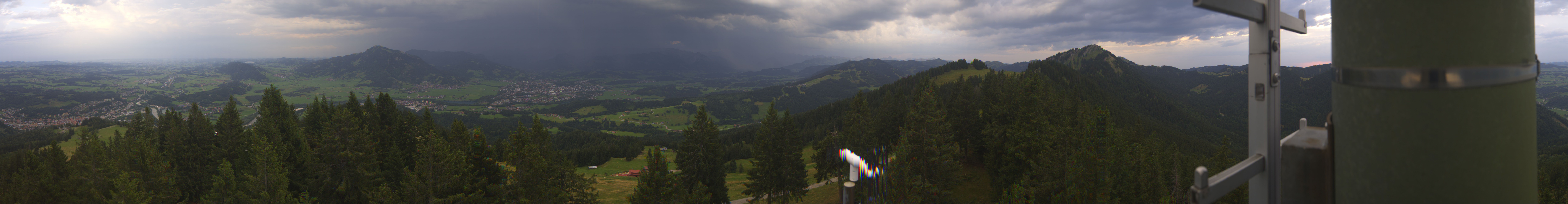 Archiv Foto Webcam Immenstadt: Panorama Bergstation Mittagbahn