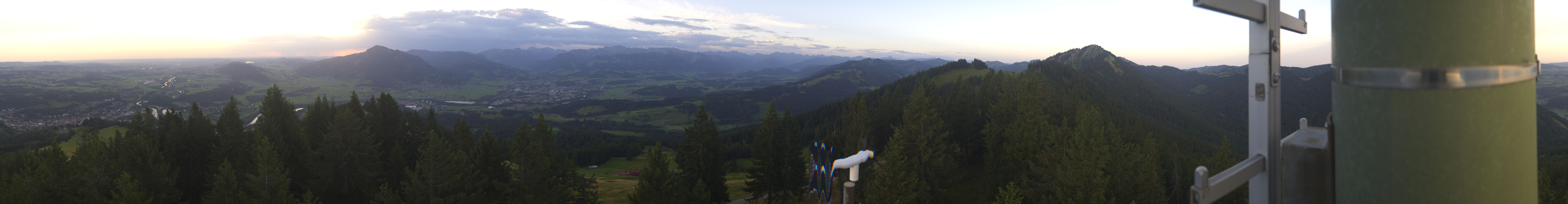 Archiv Foto Webcam Immenstadt: Panorama Bergstation Mittagbahn