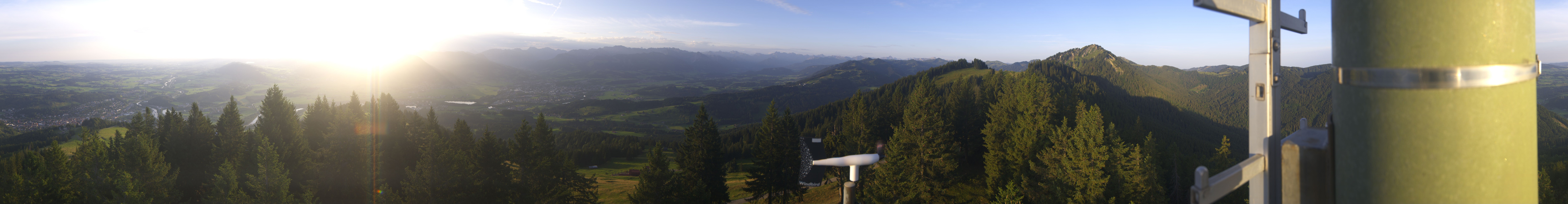 Archiv Foto Webcam Immenstadt: Panorama Bergstation Mittagbahn
