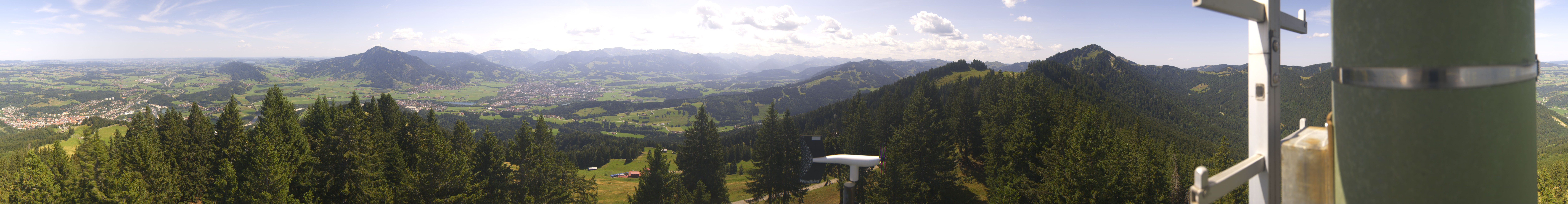 Archiv Foto Webcam Immenstadt: Panorama Bergstation Mittagbahn