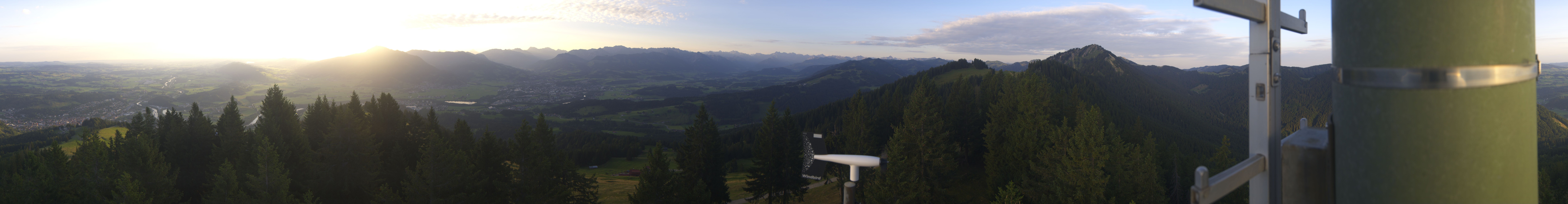 Archiv Foto Webcam Immenstadt: Panorama Bergstation Mittagbahn