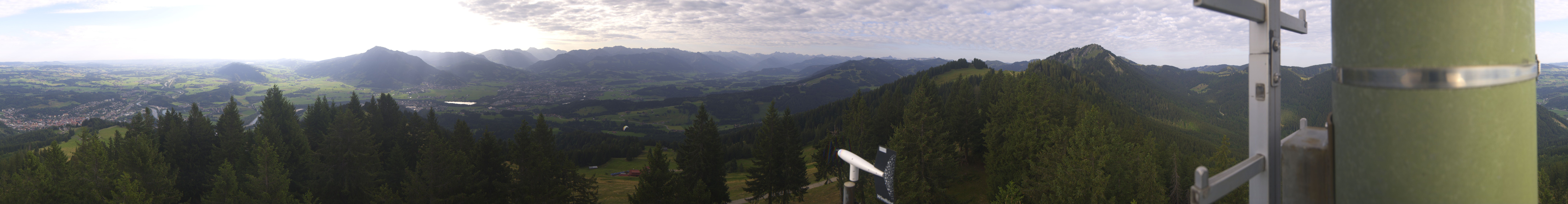 Archiv Foto Webcam Immenstadt: Panorama Bergstation Mittagbahn