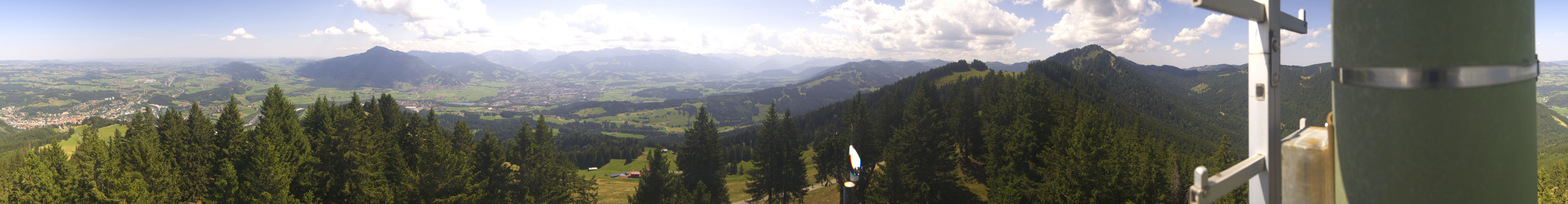 Archiv Foto Webcam Immenstadt: Panorama Bergstation Mittagbahn