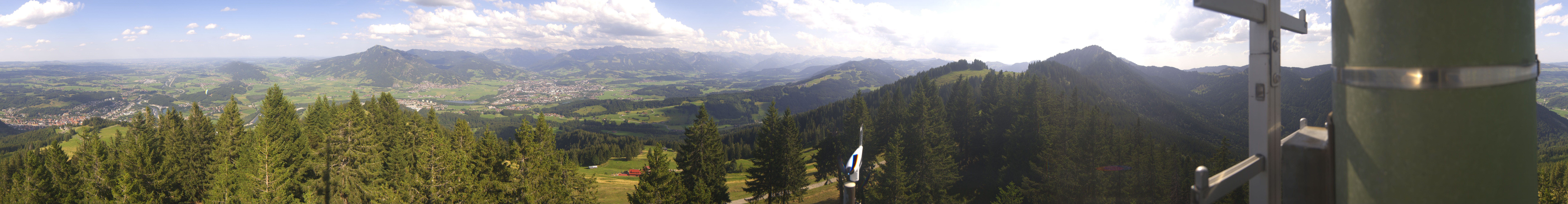 Archiv Foto Webcam Immenstadt: Panorama Bergstation Mittagbahn