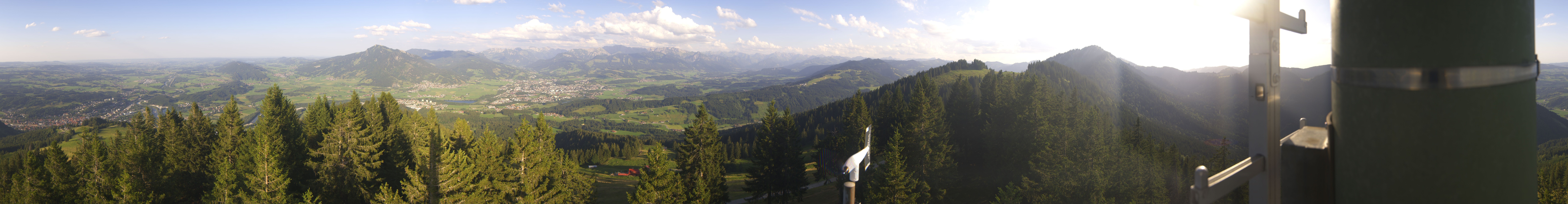 Archiv Foto Webcam Immenstadt: Panorama Bergstation Mittagbahn