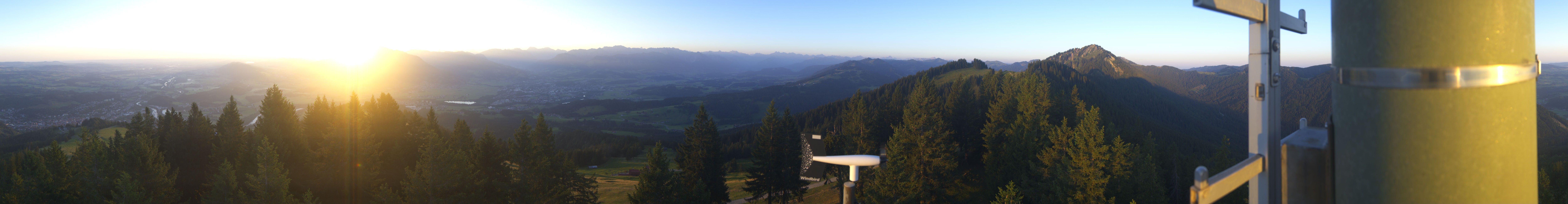 Archiv Foto Webcam Immenstadt: Panorama Bergstation Mittagbahn