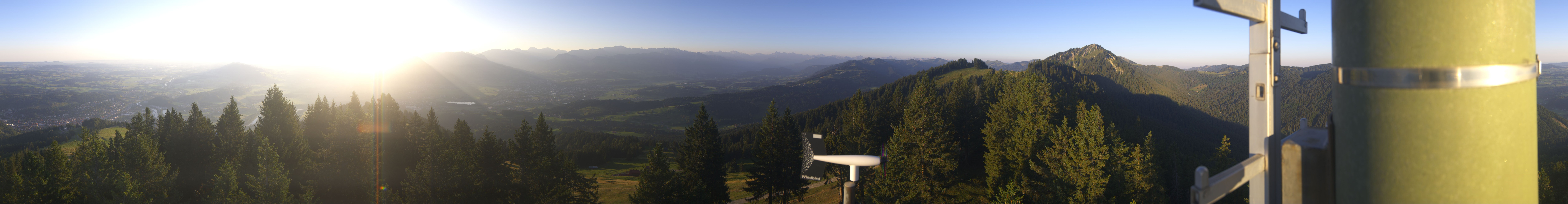 Archiv Foto Webcam Immenstadt: Panorama Bergstation Mittagbahn