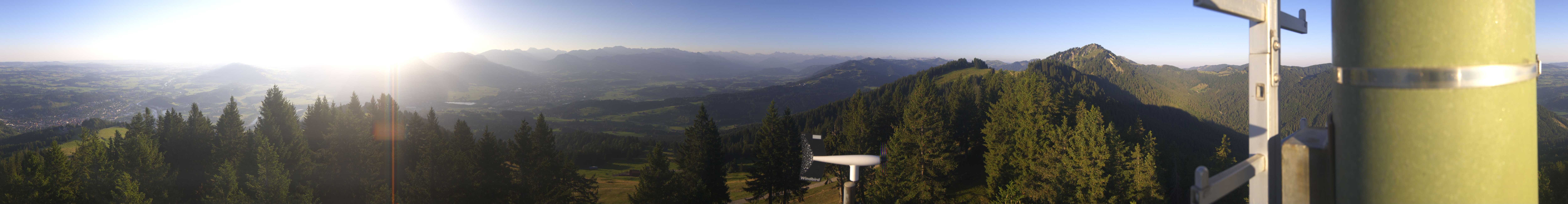 Archiv Foto Webcam Immenstadt: Panorama Bergstation Mittagbahn