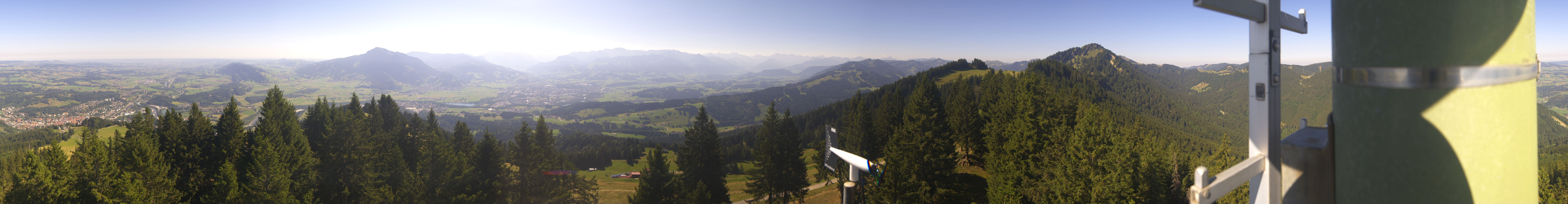 Archiv Foto Webcam Immenstadt: Panorama Bergstation Mittagbahn