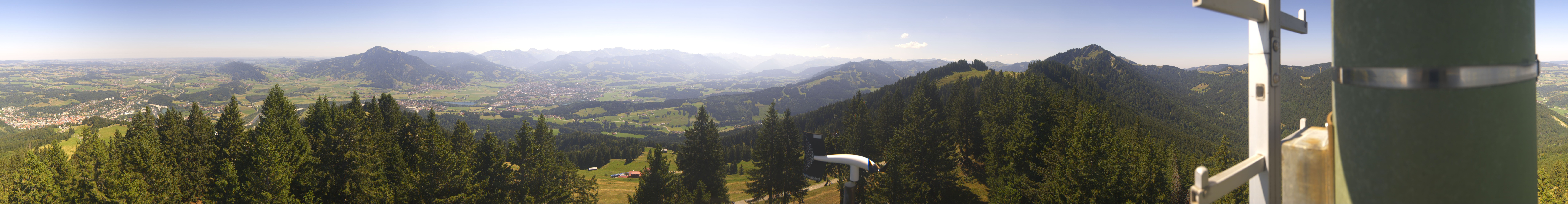 Archiv Foto Webcam Immenstadt: Panorama Bergstation Mittagbahn