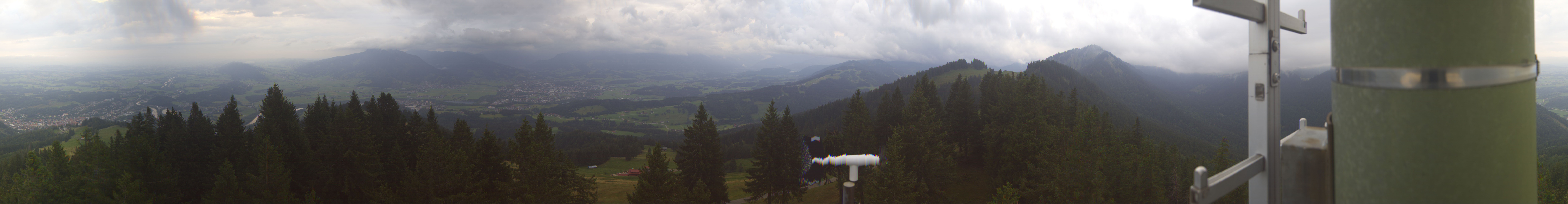Archiv Foto Webcam Immenstadt: Panorama Bergstation Mittagbahn