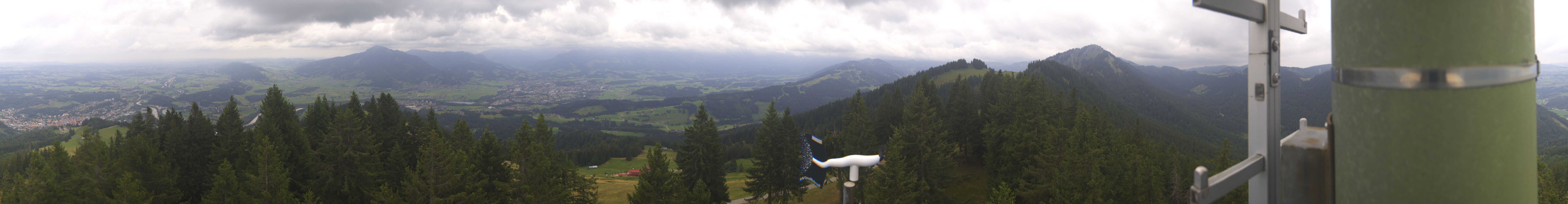 Archiv Foto Webcam Immenstadt: Panorama Bergstation Mittagbahn