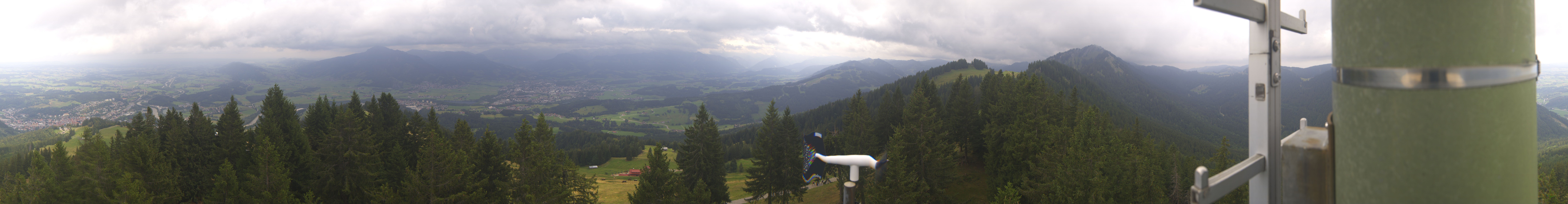 Archiv Foto Webcam Immenstadt: Panorama Bergstation Mittagbahn