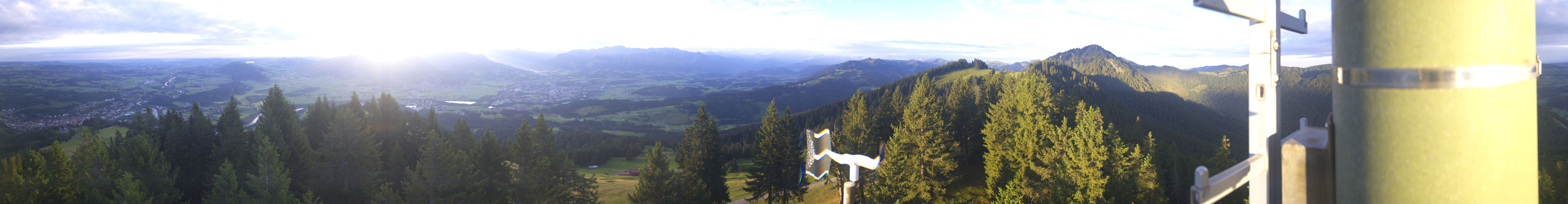 Archiv Foto Webcam Immenstadt: Panorama Bergstation Mittagbahn