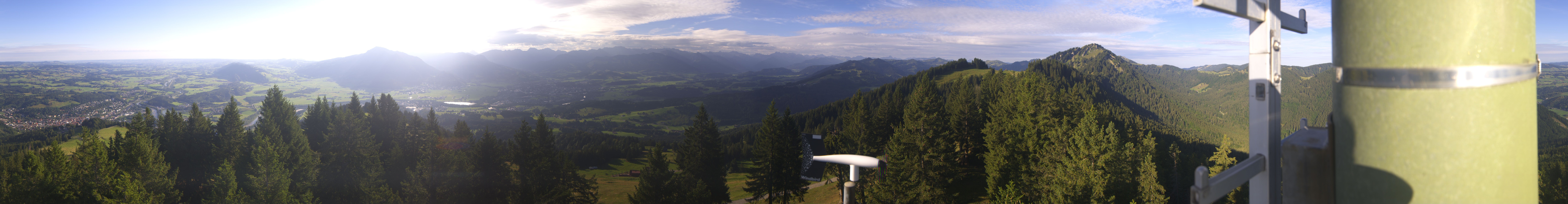 Archiv Foto Webcam Immenstadt: Panorama Bergstation Mittagbahn