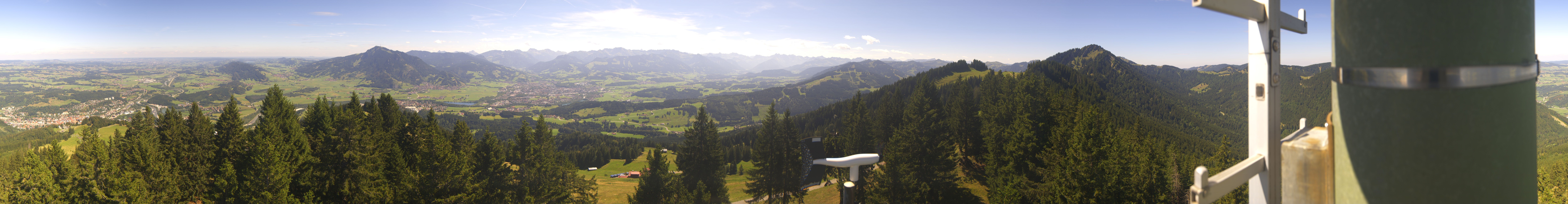 Archiv Foto Webcam Immenstadt: Panorama Bergstation Mittagbahn