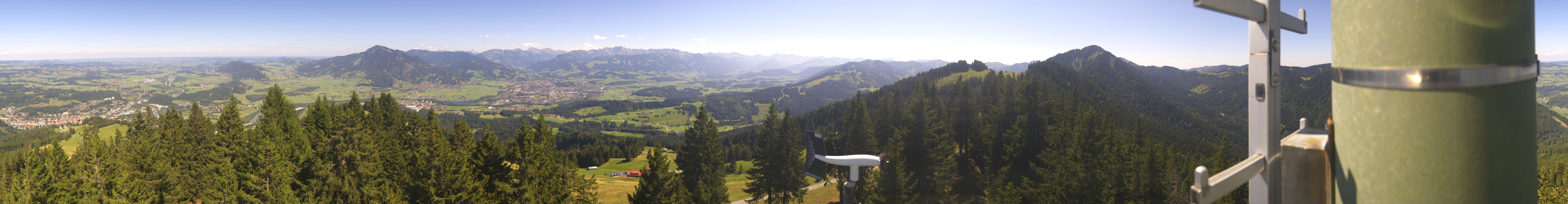 Archiv Foto Webcam Immenstadt: Panorama Bergstation Mittagbahn