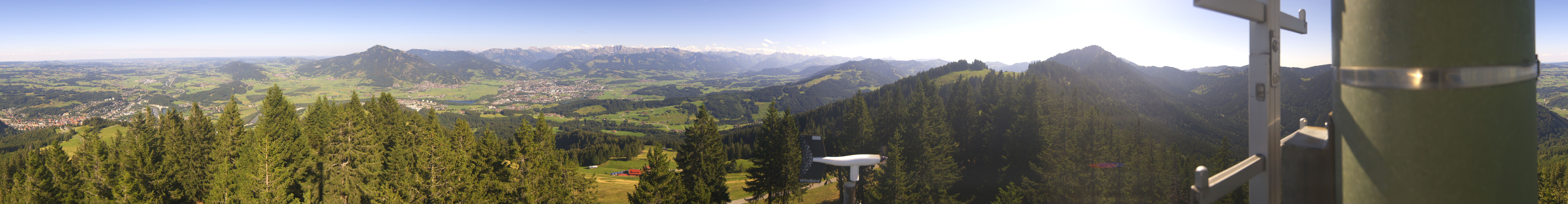 Archiv Foto Webcam Immenstadt: Panorama Bergstation Mittagbahn