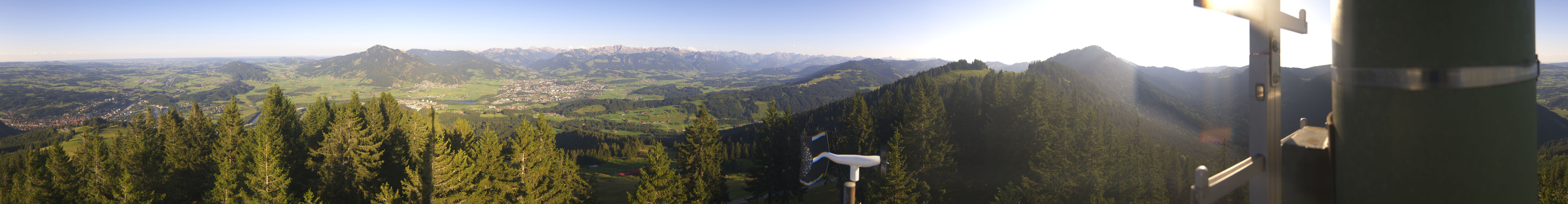 Archiv Foto Webcam Immenstadt: Panorama Bergstation Mittagbahn